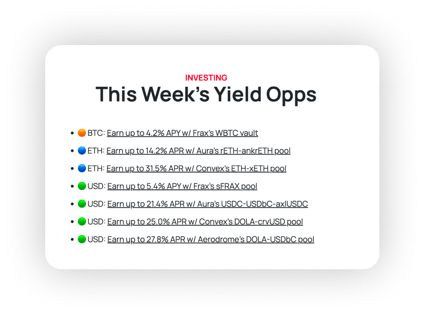 yield opps